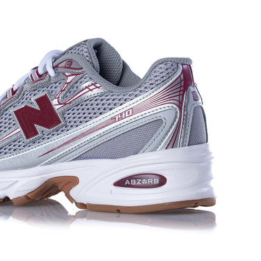 NEW BALANCE 740 U740MS2 SLATE GRAY MONARCH BURGUNDY - Shoelosophy