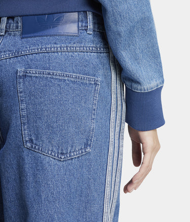 ADIDAS ORIGINALS DENIM 3 STRIPES PANT JD2574 INDIGO - Shoelosophy