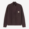 Carhartt WIP DETROIT DEMI-ZIP PULL I035398 PALISANDER - Shoelosophy