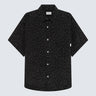 AMISH SUPPLIES SHIRT DROPPED LEOPARD CAMICIA UOMO MANICA CORTA - Shoelosophy