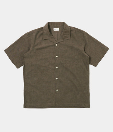UNIVERSAL WORKS SAL ROAD SHIRT 34181 FEINE BIO-BAUMWOLLE - Shoelosophy