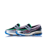 NEW BALANCE 1906 LOAFER U190663V SILVER METALLIC BLACK FIRE CRACKER - Shoelosophy