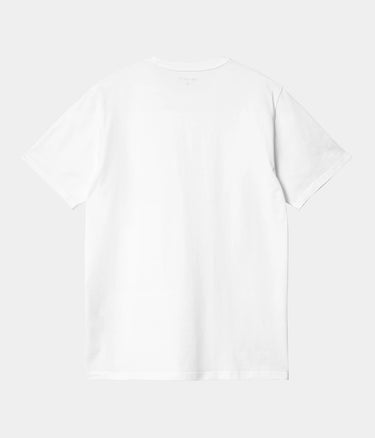CARHARTT WIP POCKET T-SHIRT I030434 WEISS - Shoelosophy