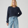 LEVI'S WOMENS SNOWFLAKE PULLOVER A9283-0005 BLUE BLAZER CONFETTI - Shoelosophy