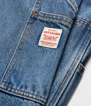 LEVI'S WORKWEAR 568 DOUBLE KNEE LOOSE STRAIGHT A7367-0003 DETROIT WASH BLUE - Shoelosophy