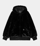 CARHARTT WIP WOMENS FUR ACTIVE JACKET I034451 BLACK - Shoelosophy