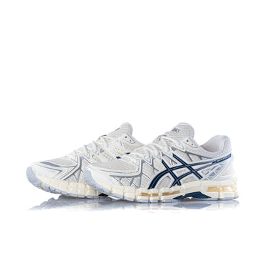 ASICS GEL KAYANO 20 1203A388-104 CREAM INDEPENDENCE BLAU - Shoelosophy