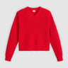 LEVI'S WOMENS REESE V NECK SWEATER 0037O-0000 TRUE RED - Shoelosophy