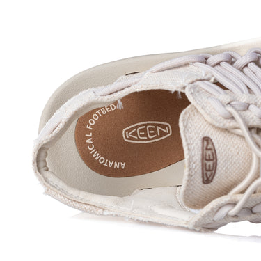 KEEN WOMENS UNEEK 1026231 NATURAL CANVAS BIRCH - Shoelosophy