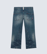 AMISH SUPPLIES TWIST SLUB DENIM JEANS HERREN LOOSE FIT - Shoelosophy