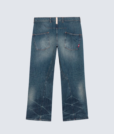 AMISH SUPPLIES TWIST SLUB DENIM JEANS HERREN LOOSE FIT - Shoelosophy
