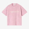 CARHARTT WIP WOMENS PAINTER T-SHIRT I036848 HORTENSIA DESTROY WASH - Shoelosophy