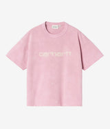 CARHARTT WIP WOMENS PAINTER T-SHIRT I036848 HORTENSIA DESTROY WASH - Shoelosophy