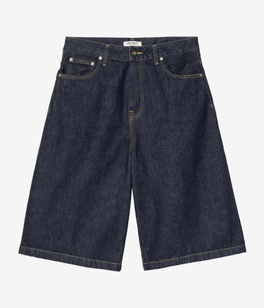 CARHARTT WIP DAMEN BELMONT SHORT I036598 BLAU GESPÜLT - Shoelosophy