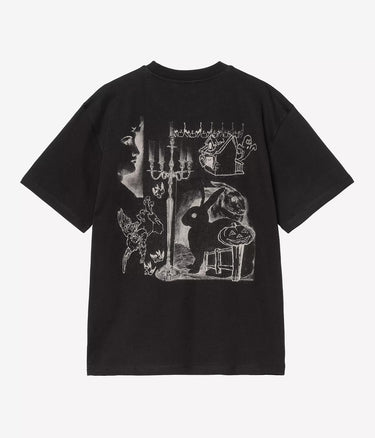 CARHARTT WIP 여성 OKNICEOK 티셔츠 I035507 블랙 - Shoelosophy