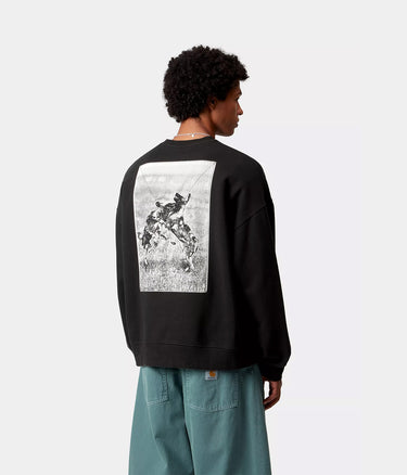 CARHARTT WIP NO PLAY SWEATSHIRT I035609 SCHWARZ - Shoelosophy