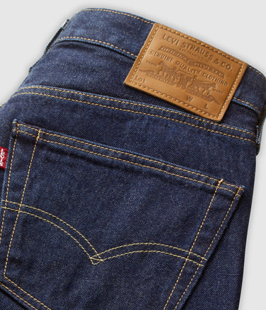 LEVI'S 501 ORIGINAL SELVEDGE DENIM 00501-3683 BLUE RINSED - Shoelosophy