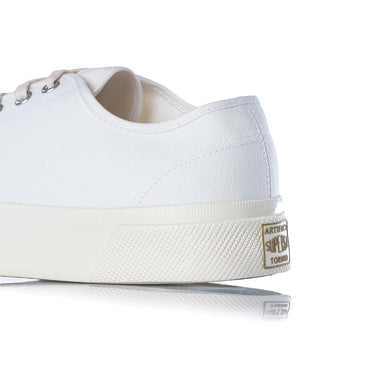 SUPERGA ARTIFACT 2432 WORKS LOW CUT COTTON CANVAS WHITE OFF WHITE - Shoelosophy