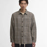 BARBOUR HERITAGE+ FIFE CHECKERED OVERSHIRT MOS0461BE13 NEUTRAL - Shoelosophy