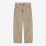 CARHARTT WIP LANDON PANT I035820 BLUE LEATHER GARMENT DYED - Shoelosophy
