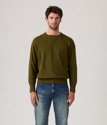 LEVI'S VINTAGE CLOTHING BAY MEADOWS SWEATSHIRT 21931-0051 BEECH GREEN - Shoelosophy
