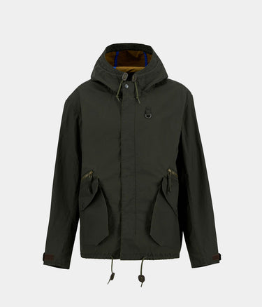 BARBOUR HERITAGE+ WESTOE SHOWERPROFF JACKET MSP0183GN71 BREEN PIGMENT OLIVE von HALLEY STEVENSON - Shoelosophy
