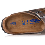 BIRKENSTOCK ARIZONA BS 1019377 GEÖLTES KHAKI-LEDER, HERGESTELLT IN DEUTSCHLAND – Shoelosophy