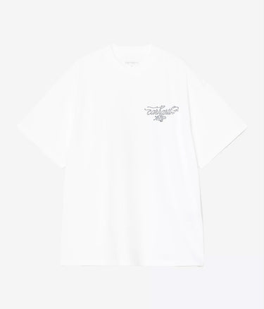 CARHARTT WIP WOMENS JULIA KLENOVSKY T-SHIRT I036918 WEISS - Shoelosophy