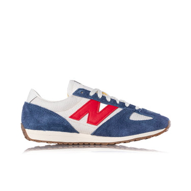 NEW BALANCE 471 U471AK NAVY LINEN TRUE RED - Shoelosophy